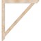 Ekena Millwork Traditional Slat Smooth Bracket, Douglas Fir, 3 1/2"W x 44"D x 48"H BKT04X44X48TRA06SDF - alternate 3